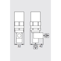 ST230 Safety valve - 250 bar - 1/4 F
